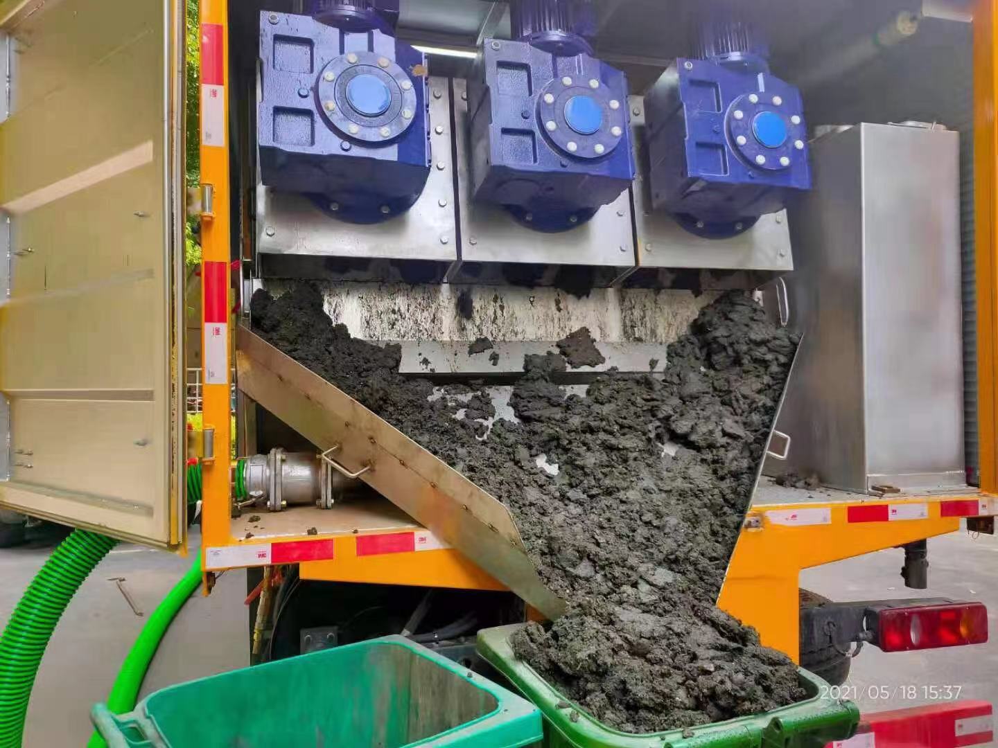 保山化粪池清掏城市维护站-泥浆净化干湿分离处理